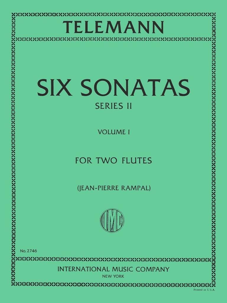 6 Sonate Serie Ii Vol. 1 (Rampal)